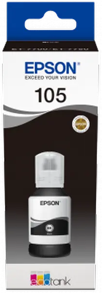 בקבוקון דיו מקורי שחור Epson C13T00Q140 105