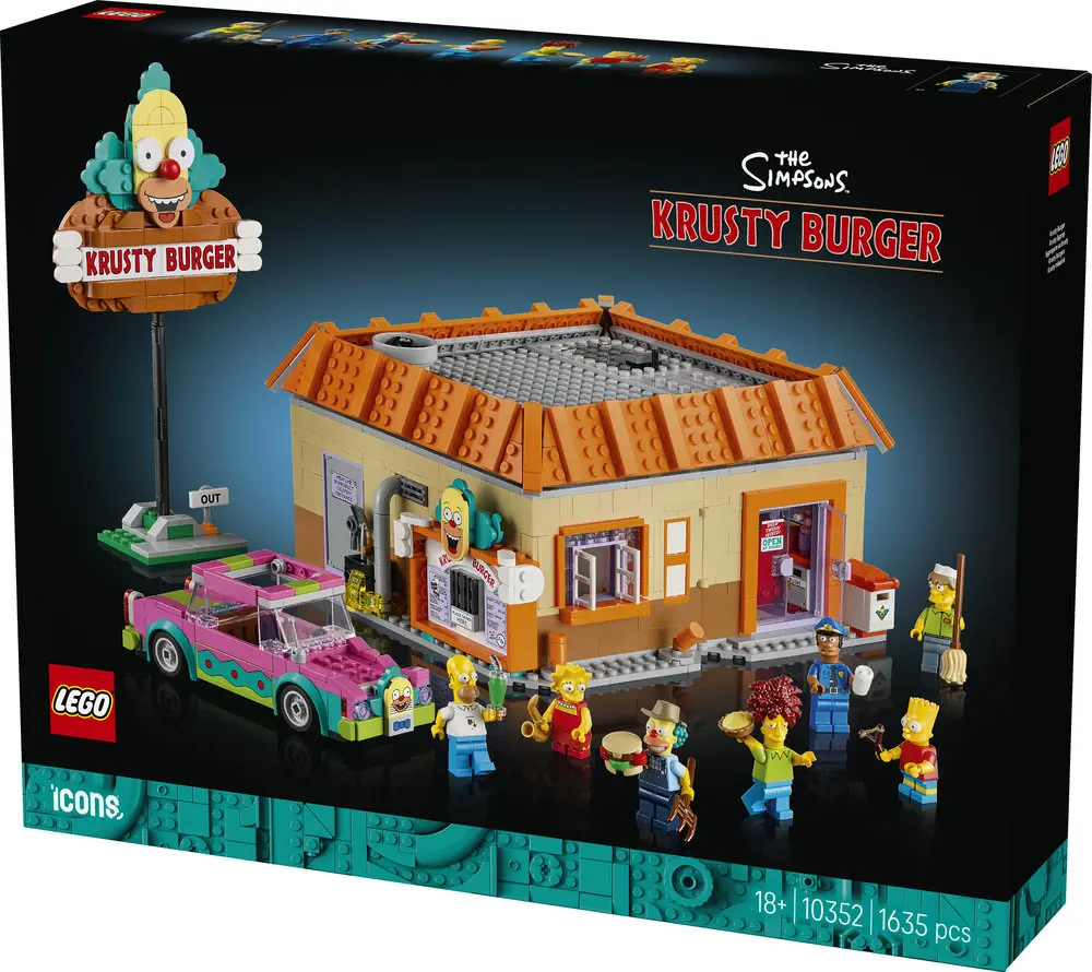 משפחת סימפסון: מסעדת המבורגר של קראסטי Lego Icons 10352