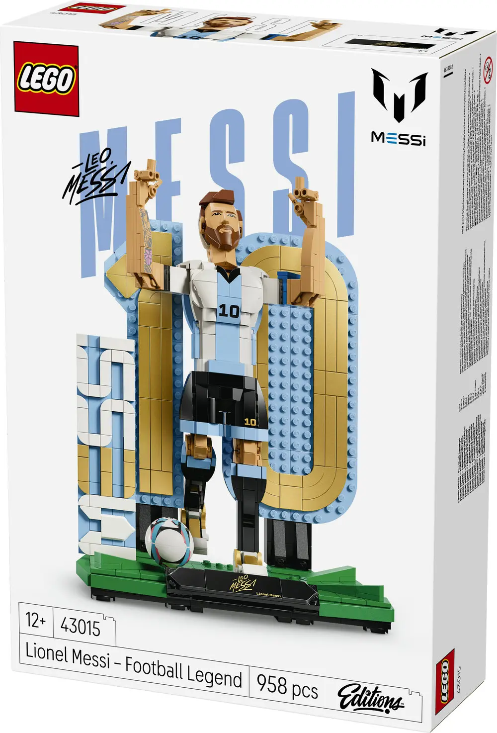 ליונל מסי – אגדת כדורגל Lego Editions 43015
