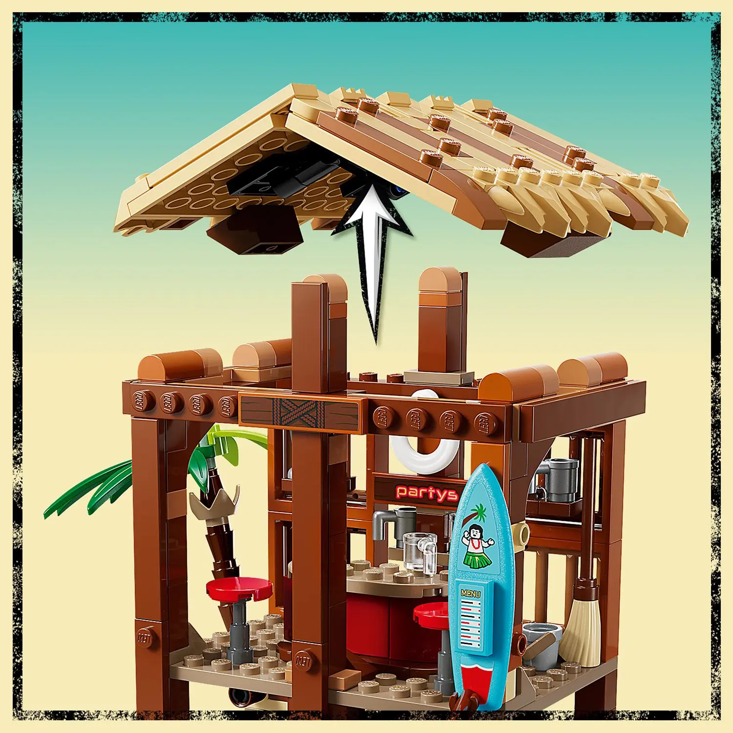ONE PIECE – בקתה בכפר טחנת הרוח Lego One Piece 75636