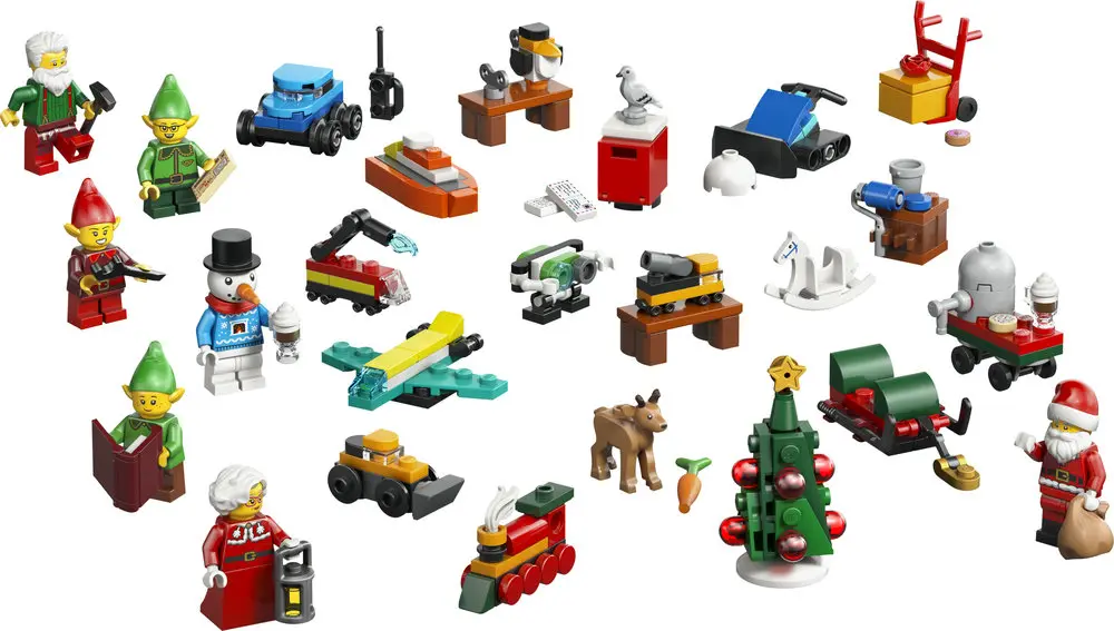 לוח הפתעות חגיגי 2026 Lego City 60510
