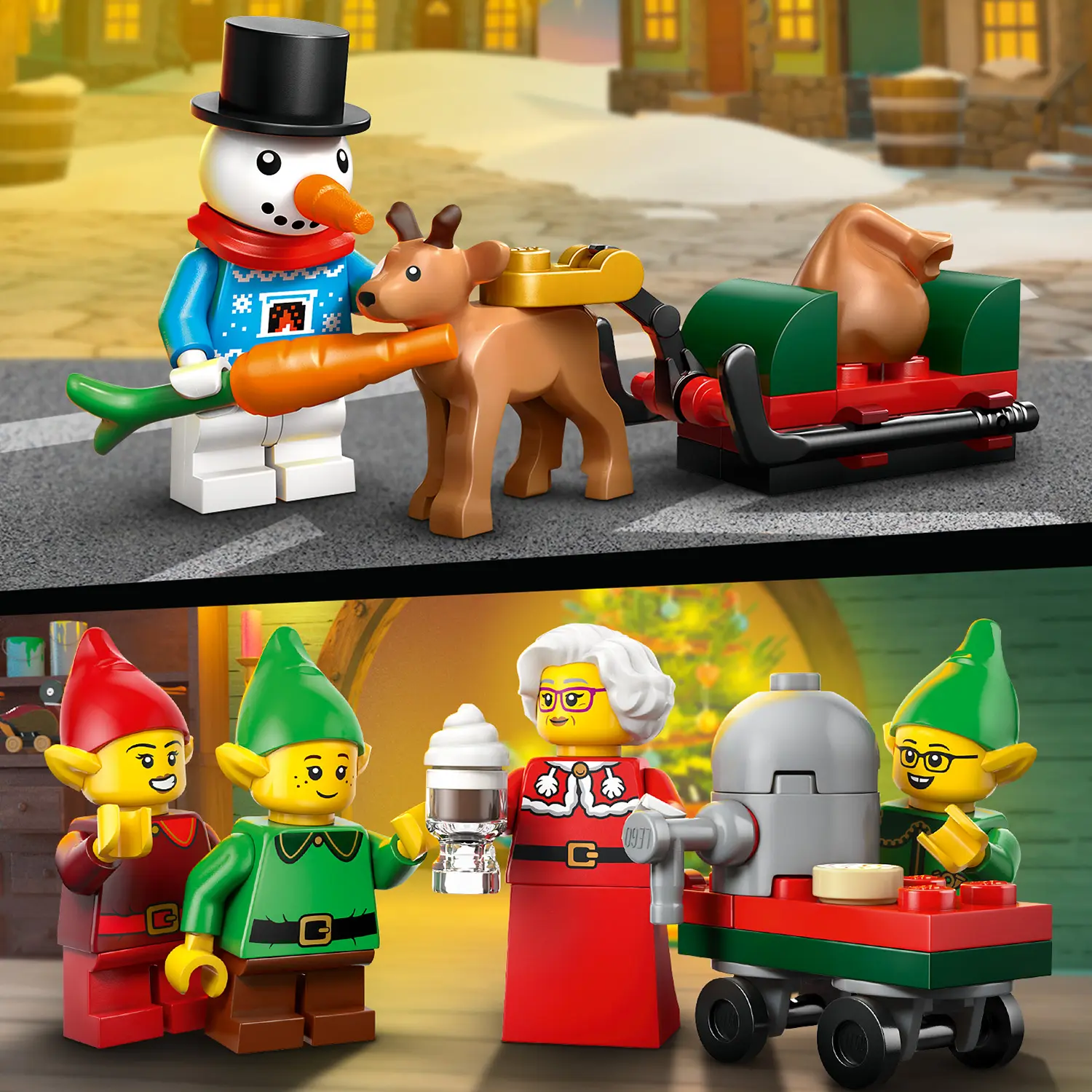 לוח הפתעות חגיגי 2026 Lego City 60510