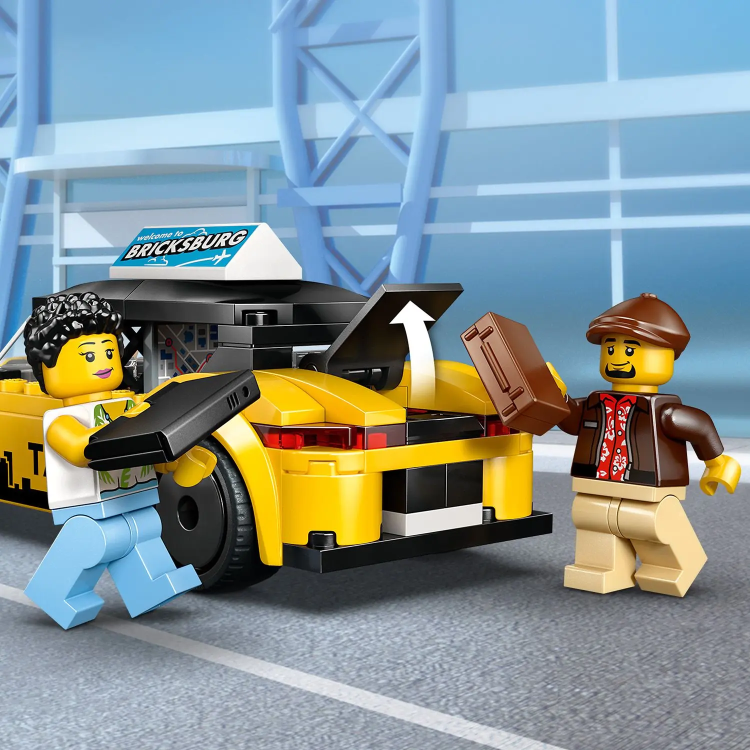 מונית צהובה Lego City 60487