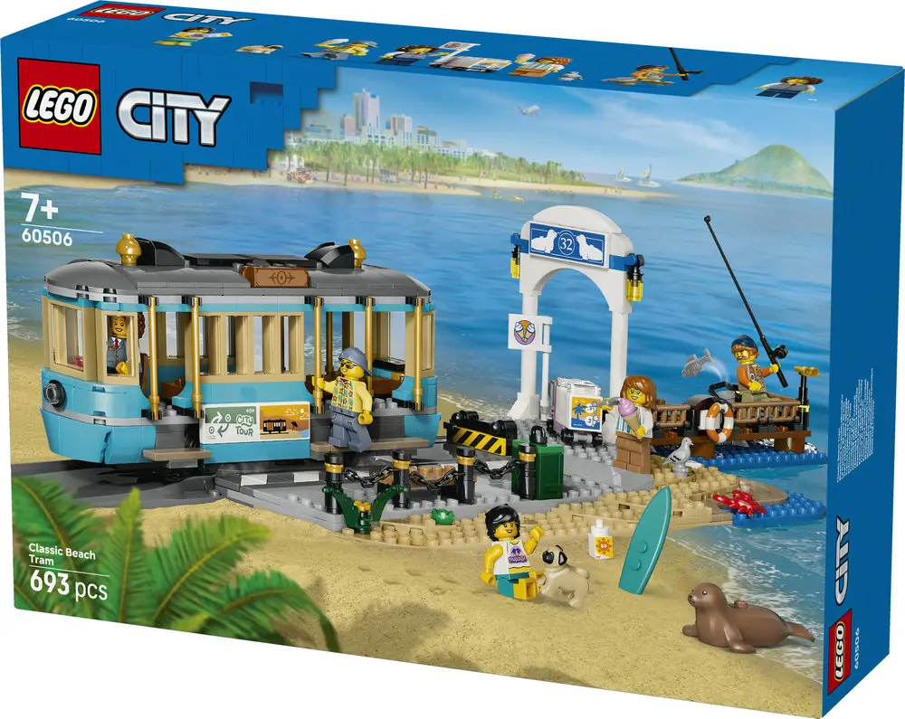 חשמלית רחוב קלאסית לחוף הים Lego City 60506