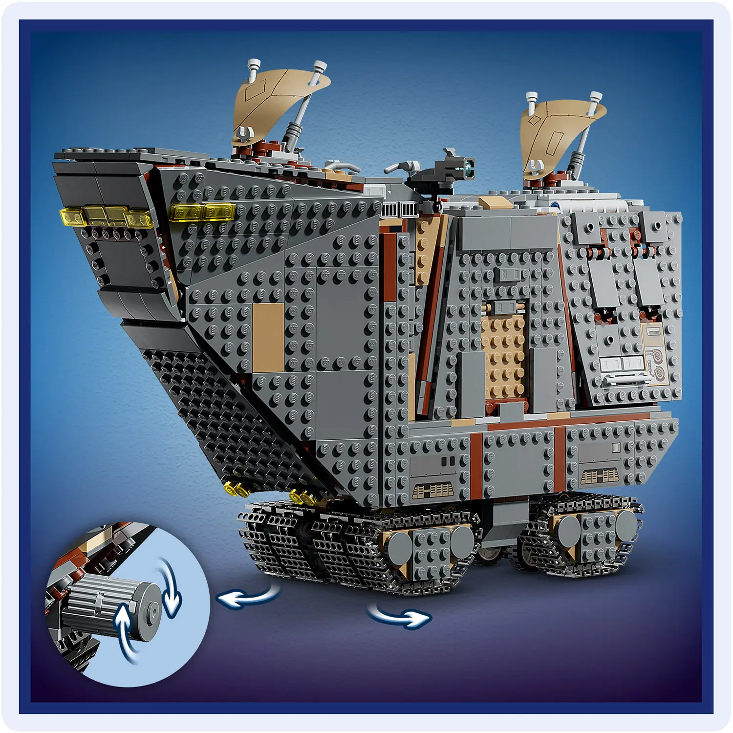 זחל חול מהחלל החיצון ומאדהורן Lego Star Wars 75453