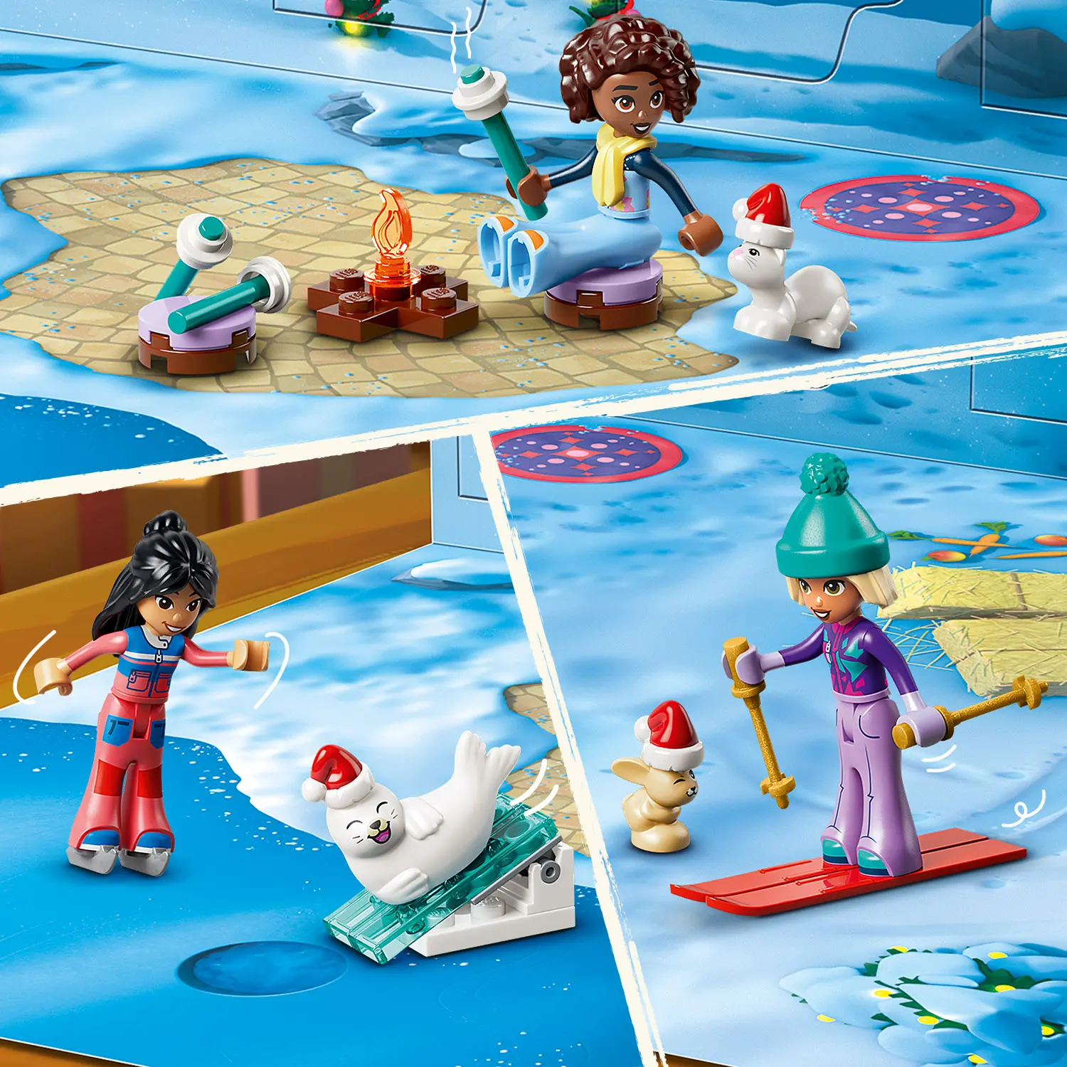 לוח הפתעות חגיגי 2026 Lego Friends 42698
