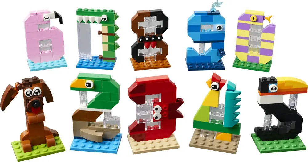 מספרי יום הולדת Lego Seasonal 40807
