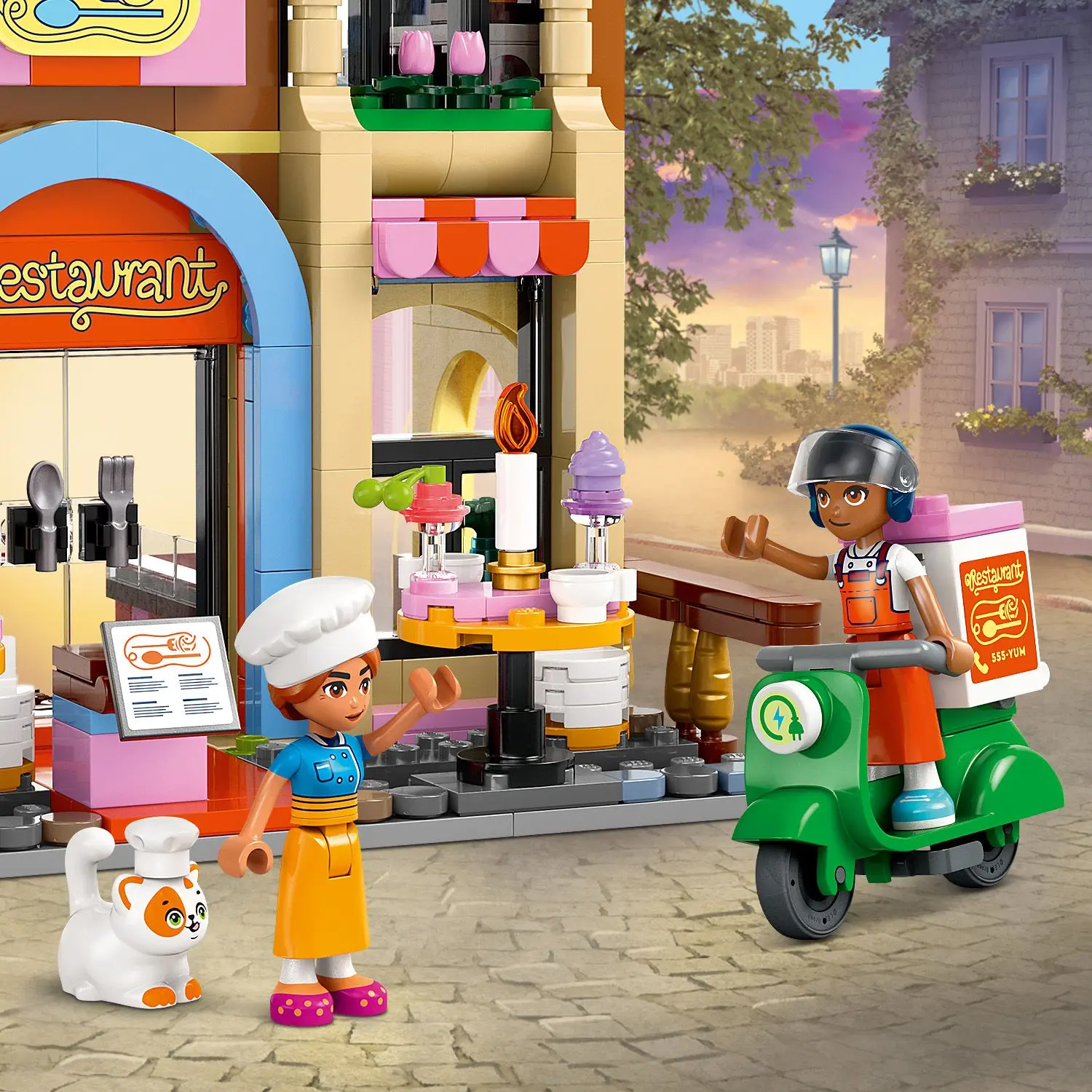 מסעדה ובית ספר לבישול Lego Friends 42655