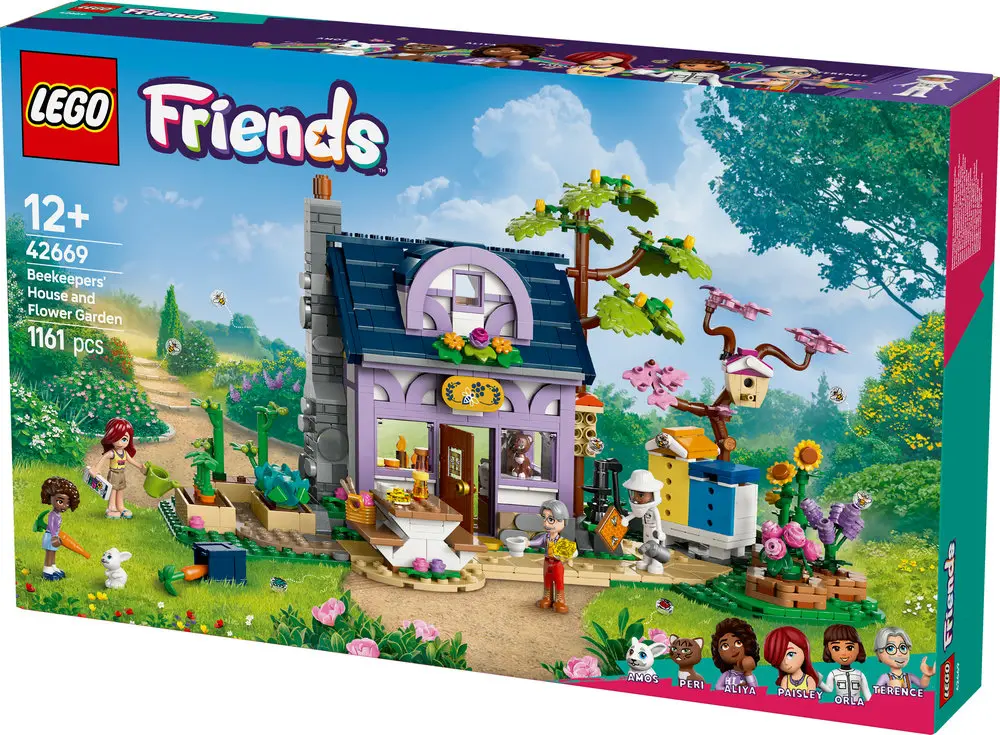 בית הכוורנים וגן הפרחים Lego Friends 42669
