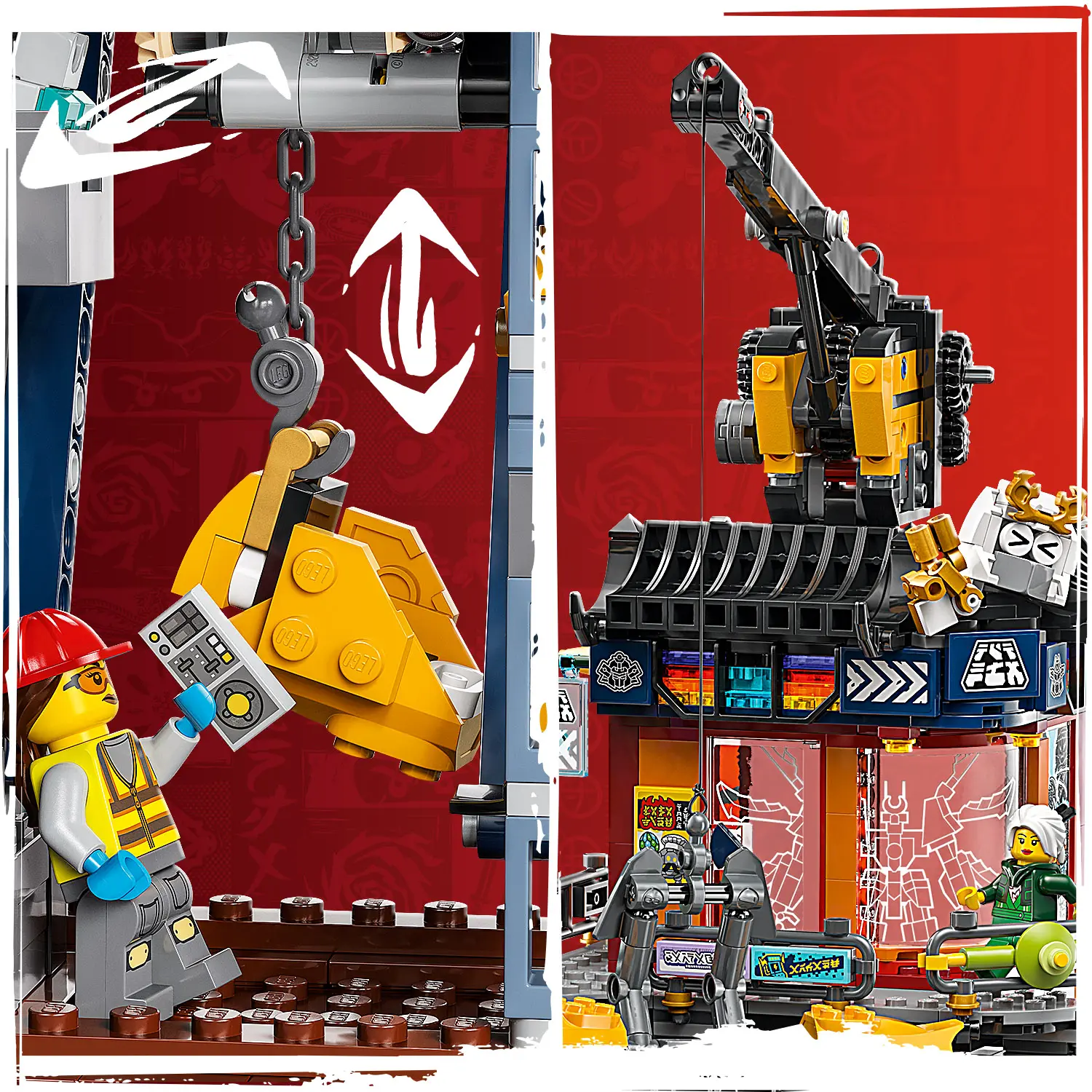 נינג'ה-גו – סדנאות העיר Lego Ninjago 71837