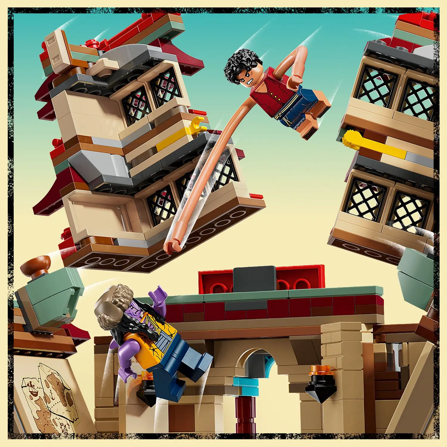 ONE PIECE – קרב בארלונג פארק Lego One Piece 75638