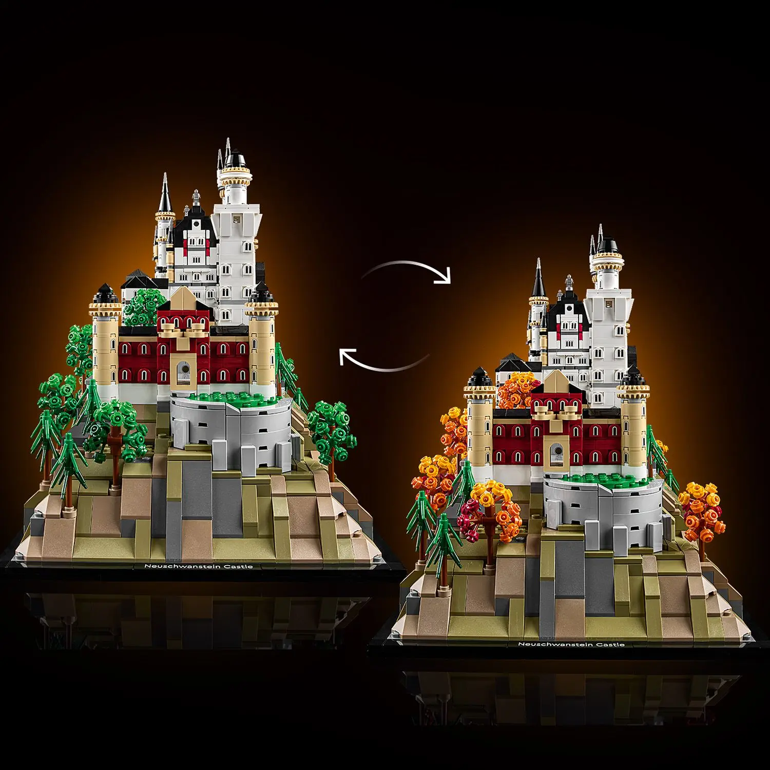 טירת נוישוונשטיין Lego Architecture 21063
