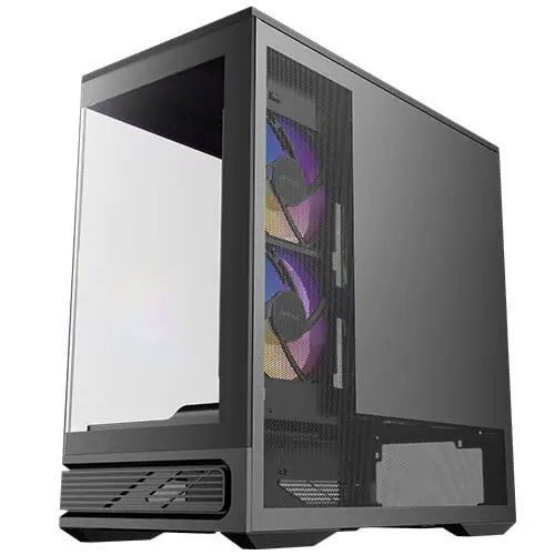 מארז מחשב ללא ספק Antec C2M ARGB Tempered Glass Micro-ATX Mid Tower – צבע שחור