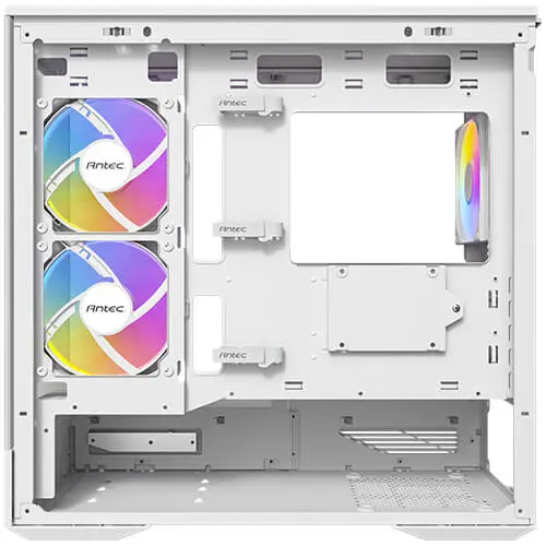 מארז מחשב ללא ספק Antec C2M ARGB Tempered Glass Micro-ATX Mini Tower – צבע לבן