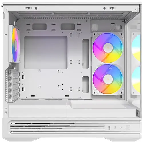 מארז מחשב ללא ספק Antec C2M ARGB Tempered Glass Micro-ATX Mini Tower – צבע לבן