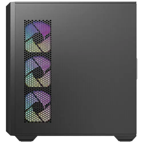 מארז מחשב ללא ספק Antec C3 ARGB Tempered Glass ATX Mid Tower – צבע שחור