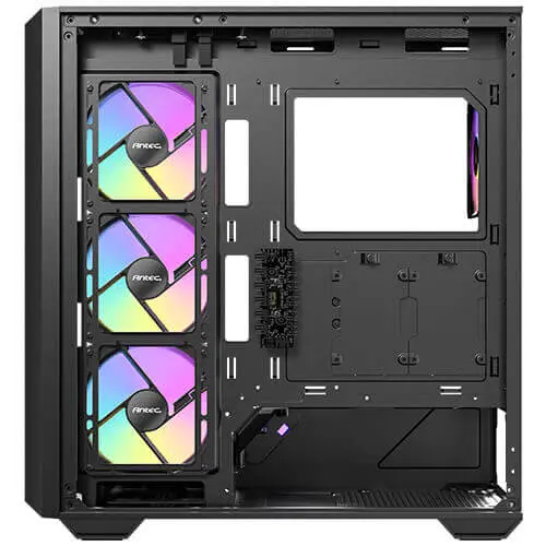 מארז מחשב ללא ספק Antec C3 ARGB Tempered Glass ATX Mid Tower – צבע שחור
