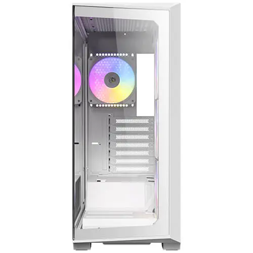 מארז מחשב ללא ספק Antec C3 ARGB Tempered Glass ATX Mid Tower – צבע לבן