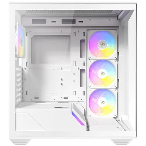 מארז מחשב ללא ספק Antec C3 ARGB Tempered Glass ATX Mid Tower – צבע לבן