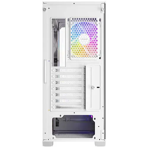 מארז מחשב ללא ספק Antec C3 ARGB Tempered Glass ATX Mid Tower – צבע לבן