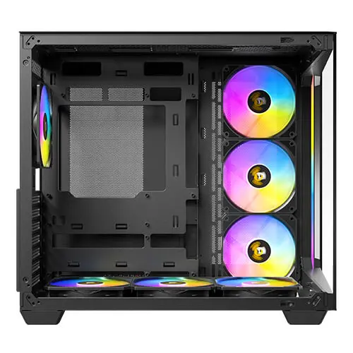 מארז מחשב ללא ספק Antec C5 ARGB ATX Mid Tower – צבע שחור