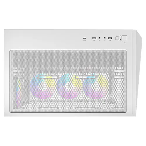 מארז מחשב ללא ספק Antec C5 ARGB Tempered Glass ATX Mid Tower – צבע לבן