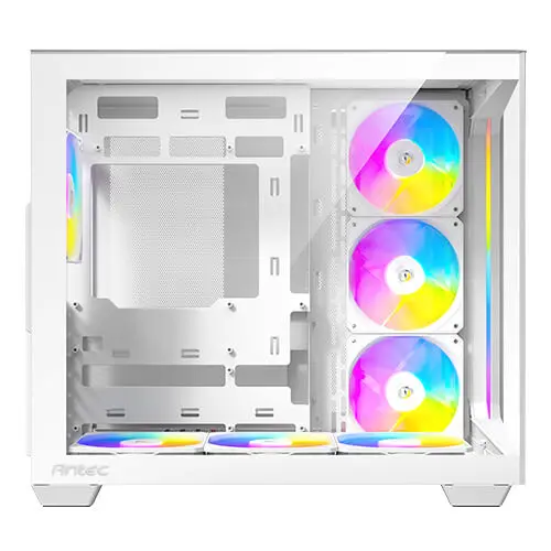 מארז מחשב ללא ספק Antec C5 ARGB Tempered Glass ATX Mid Tower – צבע לבן