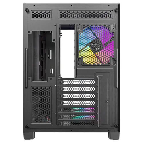 מארז מחשב ללא ספק Antec C5 Curve ARGB Tempered Glass ATX Mid Tower – צבע שחור