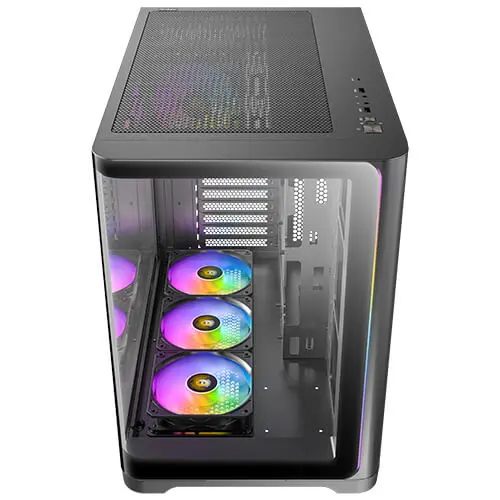 מארז מחשב ללא ספק Antec C5 Curve ARGB Tempered Glass ATX Mid Tower – צבע שחור