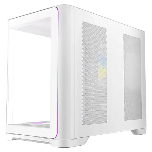 מארז מחשב ללא ספק Antec C5 Curve ARGB ATX Mid Tower – צבע לבן