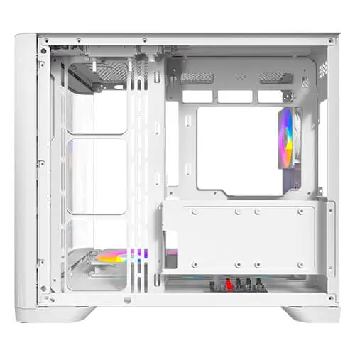 מארז מחשב ללא ספק Antec C5 Curve ARGB ATX Mid Tower – צבע לבן