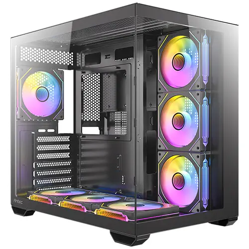 מארז מחשב ללא ספק Antec CX Mirror ARGB ATX Mid Tower – צבע שחור