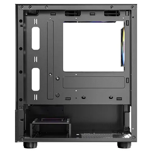 מארז מחשב ללא ספק Antec CX200M RGB ELITE Tempered Glass Micro-ATX Mini Tower – צבע שחור