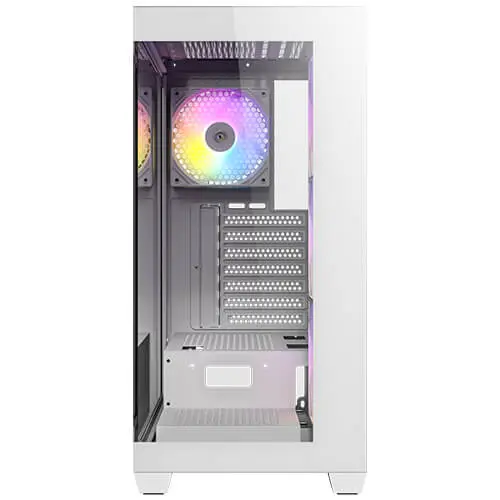 מארז מחשב ללא ספק Antec CX300 ARGB Tempered Glass ATX Mid Tower – צבע לבן