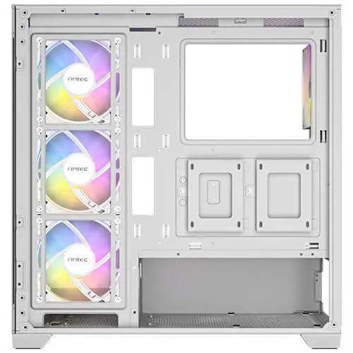 מארז מחשב ללא ספק Antec CX300 ARGB Tempered Glass ATX Mid Tower – צבע לבן