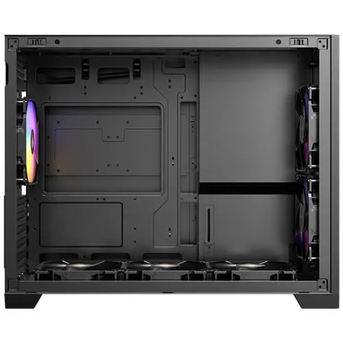 מארז מחשב ללא ספק Antec Flux M Tempered Glass ARGB Micro-ATX Mini Tower – צבע שחור