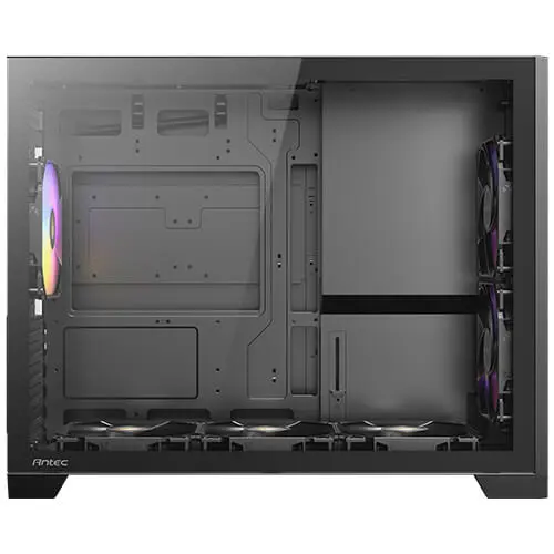 מארז מחשב ללא ספק Antec Flux M Tempered Glass ARGB Micro-ATX Mini Tower – צבע שחור