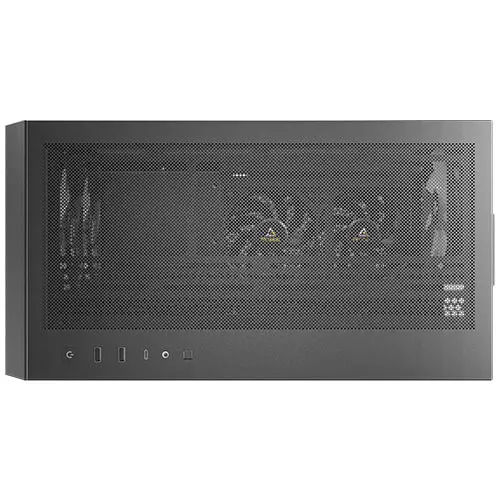 מארז מחשב ללא ספק Antec Flux Rear Tempered Glass ARGB ATX Mid Tower – צבע שחור