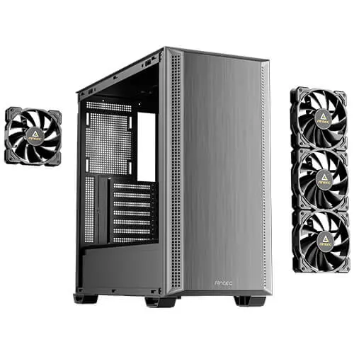 מארז מחשב ללא ספק Antec P7 S ATX Mid Tower – צבע שחור