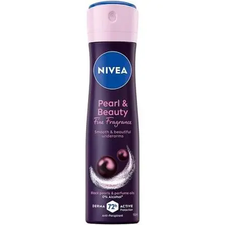 דאודורנט ספריי לאישה Nivea Pearl & Beauty – בנפח 150 מ"ל