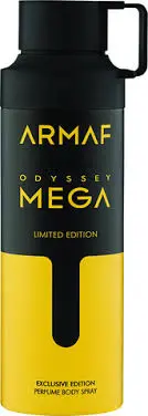 דאודורנט ספריי לגבר Armaf Odyssey Mega – בנפח 200 מ"ל