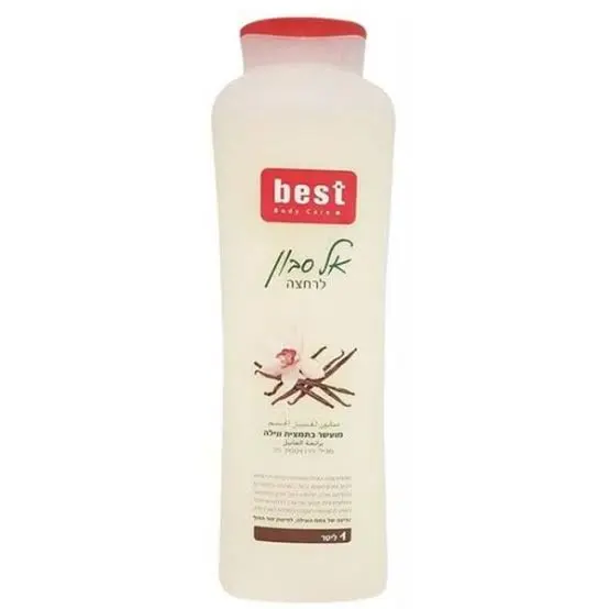 סבון נוזלי בניחוח וניל מבית Best – בנפח 1000 מ"ל
