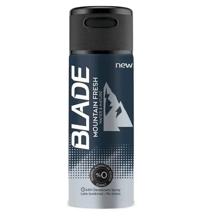 דאודורנט ספריי לגבר Blade Mountain Fresh – בנפח 150 מ"ל