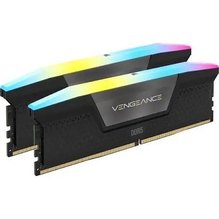 זיכרון למחשב נייח Corsair Vengeance RGB CMH32GX5M2B6000C30 32GB 2×16 DDR5 6000MHz