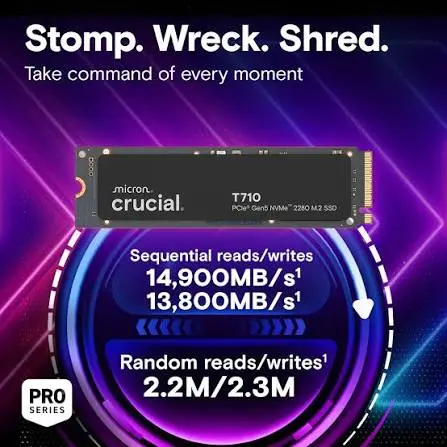 דיסק פנימי Crucial T710 SSD M.2 2280 CT1000T710SSD8 1TB