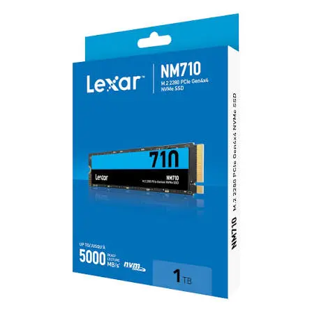 דיסק פנימי Lexar NM710 SSD M.2 2280 LNM710X001T-RNNNG 1TB