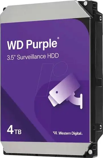 דיסק פנימי Western Digital Purple HDD 3.5" WD44PURZ 4TB