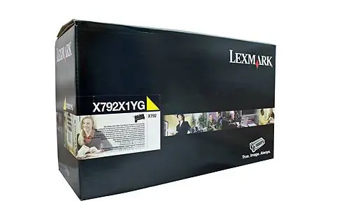 טונר מקורי צהוב Lexmark X792X1YG