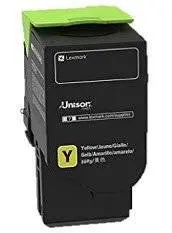 טונר מקורי צהוב Lexmark 78C5XY0