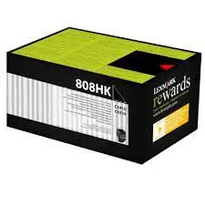 טונר מקורי שחור Lexmark 80C8HKE